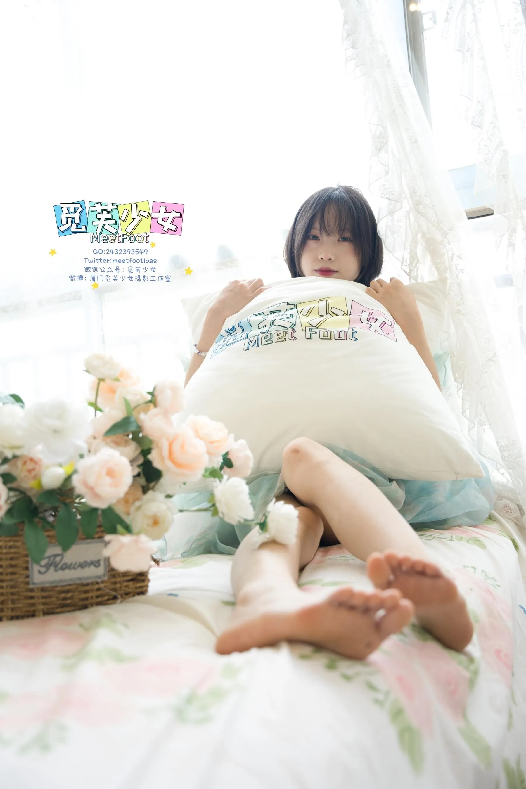 觅芙少女 NO.033 小婉-一袭蓝色纱裙构筑今晚浪漫的梦境-PIC [249P]插图